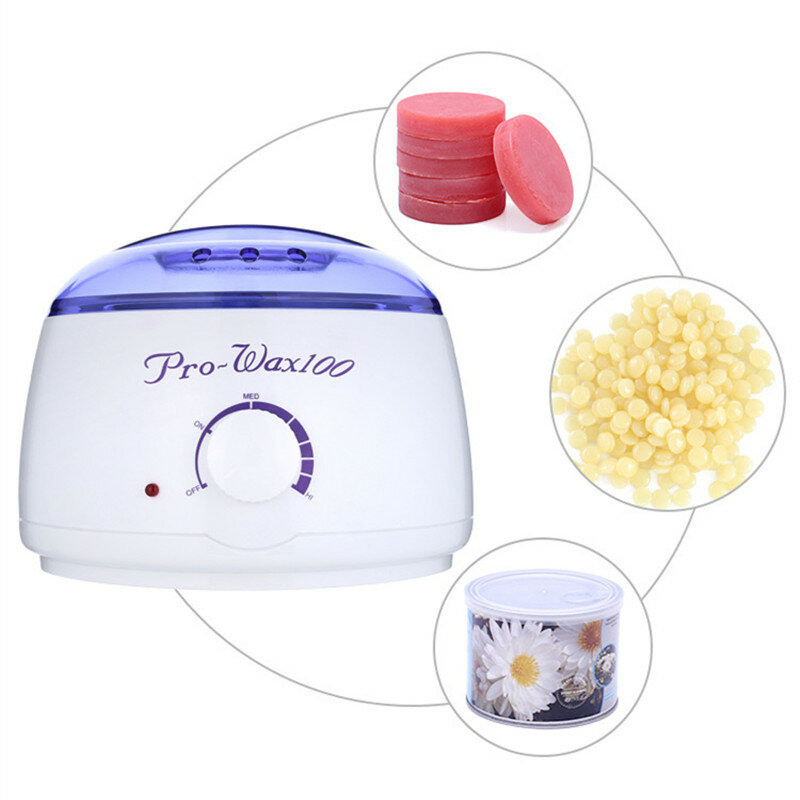 Portable wax heater for hair removal wax heater DIY wax therapy machine heater for deep cleaning beauty equipment