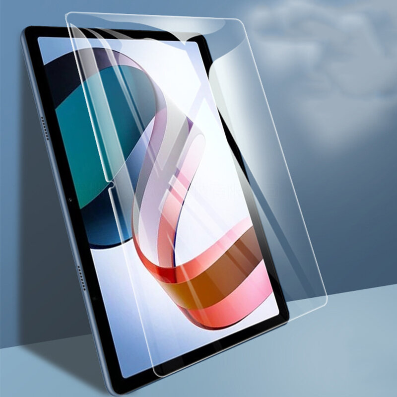 Pelindung layar kaca Tempered 9H, Film pelindung Ultra jernih bebas gelembung 10.6 inci 2022 untuk Xiaomi Redmi Pad