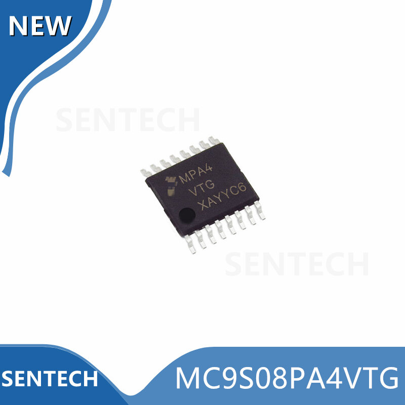 10 Stks/partij Nieuwe Originele MC9S08PA4VTG MPA4 Vtg TSSOP16 Microcontroller Chip