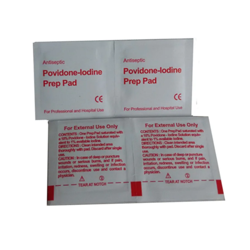 Tabletas de algodón desechables para desinfección, pastillas de piezas para esterilización de heridas de emergencia, 200