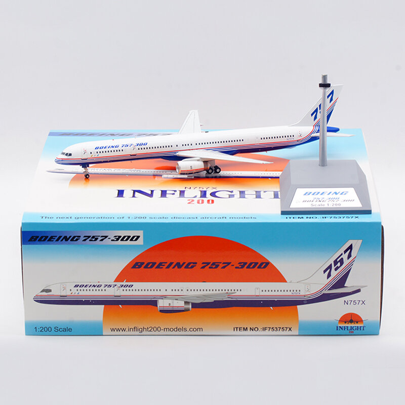 نموذج طائرة دييكاست قابلة للتحصيل الجوي مع حامل ، 1: من سبيكة IF753757X ، هدية