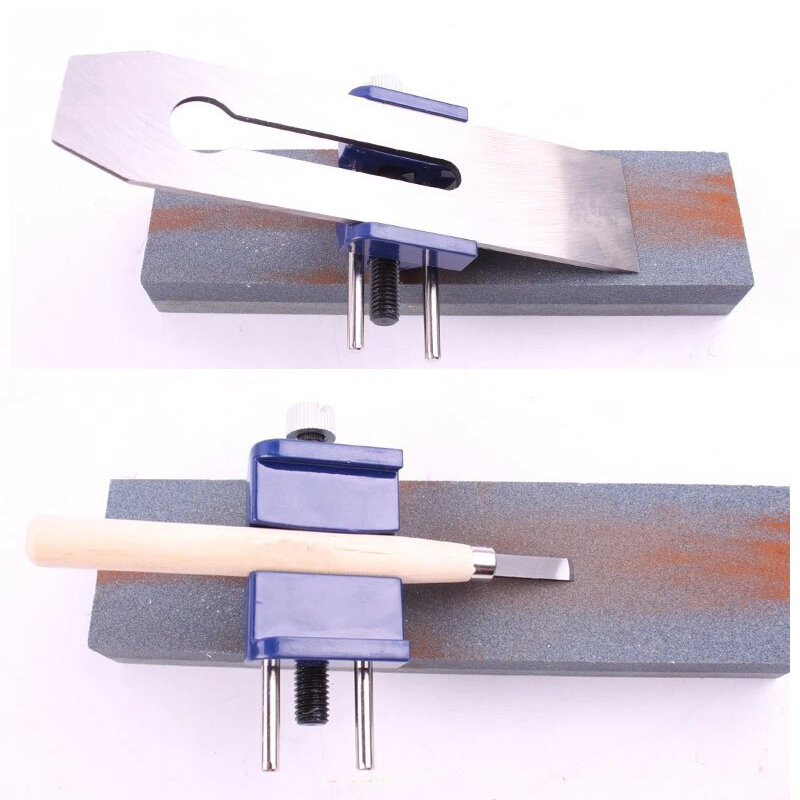Afilador de cuchillos de acero al carbono, Hoja para cincel de madera, guía angular, rodillo de plantilla, 36-86mm