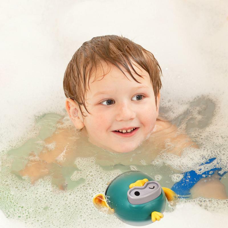 Giocattoli da bagno per bambini vasca da bagno Wind Up Duck Toys giocattoli per l'acqua per bambini neonati bambini ragazzi e ragazze piscina bagno giocattolo per bambini