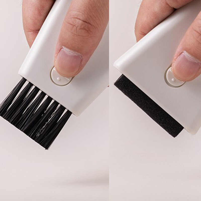 Multifunctional Mini Cleaning Brush Computer Monitor Keyboard Cleaning Brush Retractable Double Head Laptop Phone Screen Duster