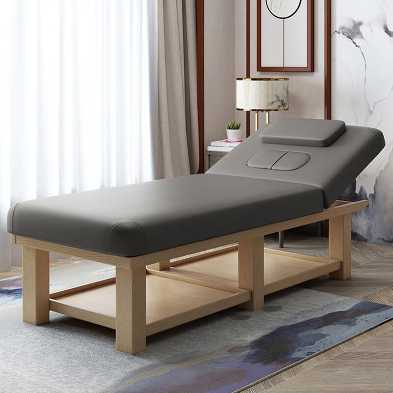 Aesthetic Massage Table Professional Cosmetic Functional Reclining Portable Folding Bed Camas Y Muebles Massage Furniture MQ50MB