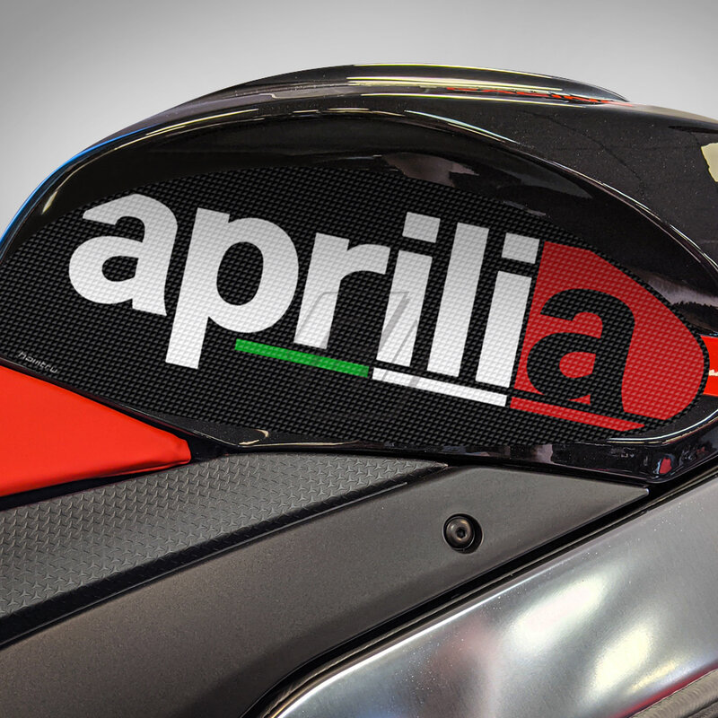 For Aprilia RSV4 TUONO 1100 2021-2022 Tank Grip Traction Pad Side Tank Pad Protection Knee Grip Mat Tank Rubber Sticker