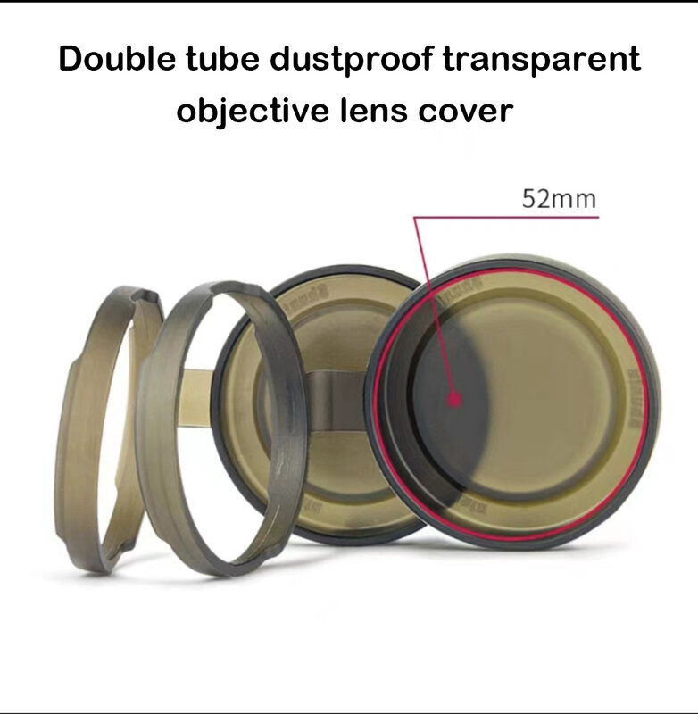 Copriobiettivo binoculare monoculare Shuntu copriocchiali e accessori per serie O1043 L0833 L0832 M1250
