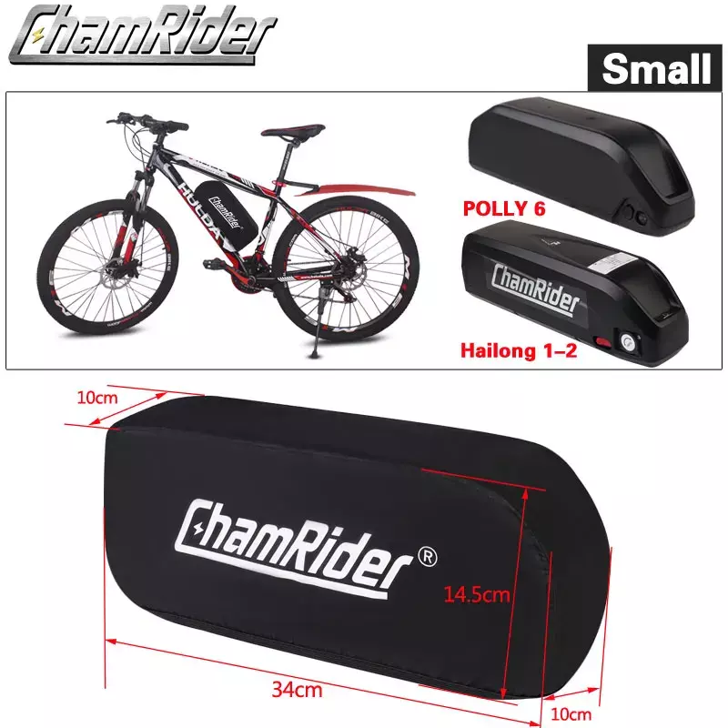 電動自転車バッテリー用防水カバー,防塵,防泥,hailong polyスタイルのバッグ,リチウム