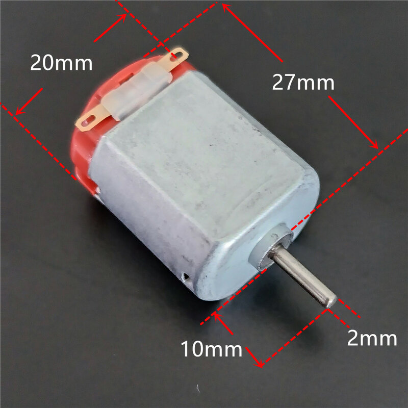 General Micro DC3-6V 5000-10000RPM 130 DC Motor Engine For DIY Children's Assembled Toy Scientific Experiments Drop Shipping