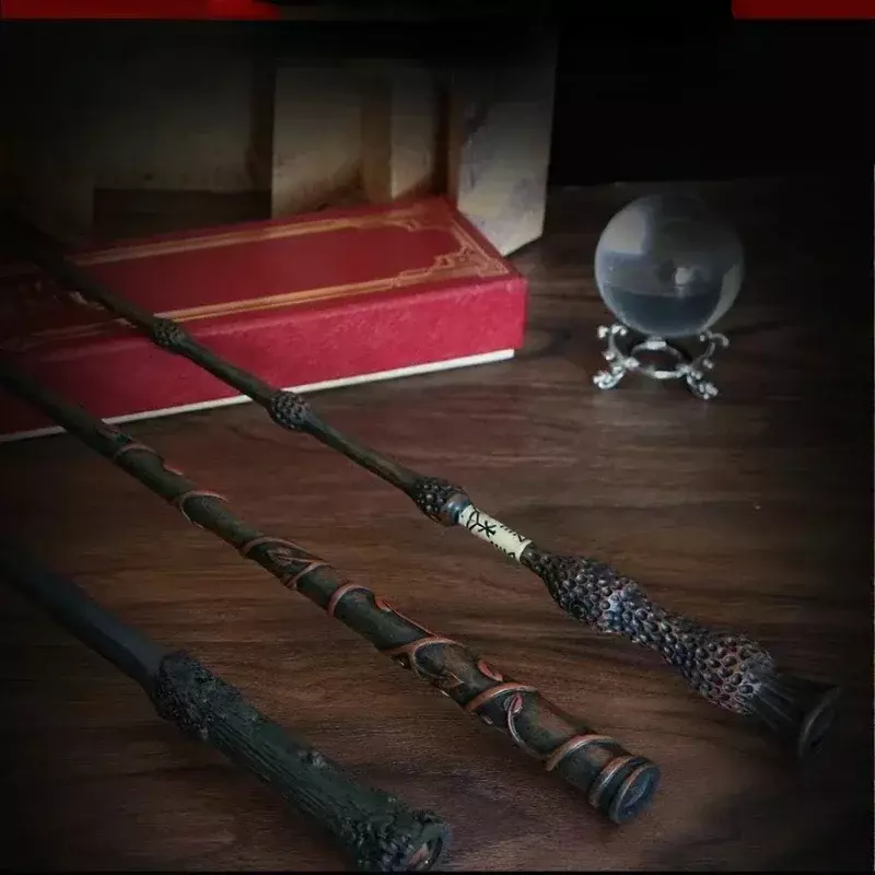 Harri tongkat sihir Hermione Dumbledore Sirius Snape Fire-breathing tongkat Cosplay sihir Show mainan anak-anak hadiah Halloween
