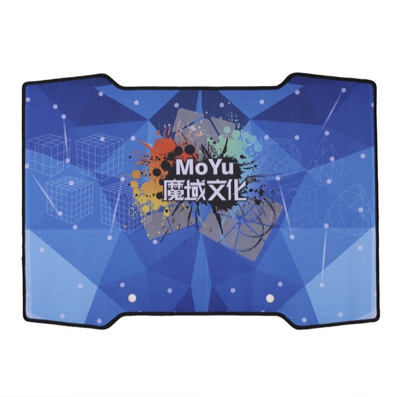 Moyu Meilong Magic Cube Mat, Tapete de Competição, Jogo Dedicado Temporizador, Brinquedo Educacional Kid, Cube Pad, 3x3x4x4