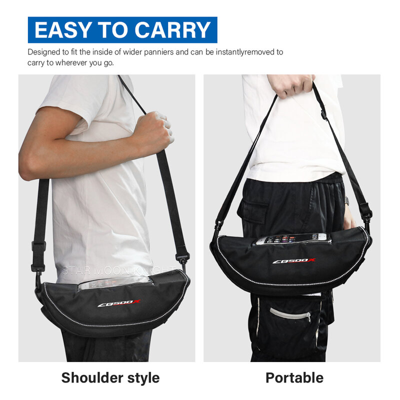 For Honda CB500X CB500F CB125F Motorcycle Accessories Waterproof Bag Storage Handlebar bag Travel Tool bag CB 500 X F