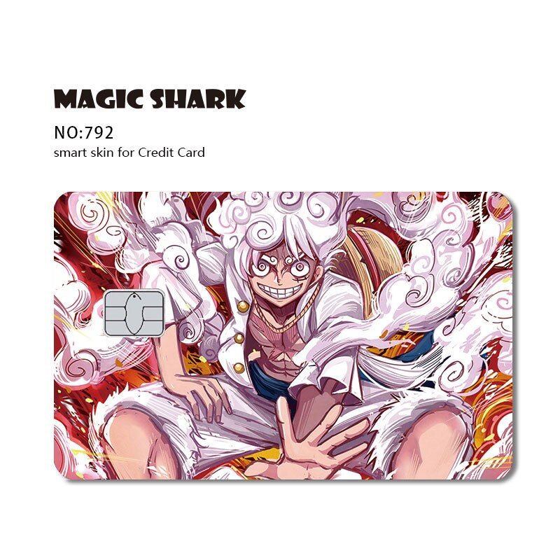 Placa de circuito Ainime Magic Shark Earth Golden Flower Cat, mate pegatina de piel, cubierta de película para tarjeta de crédito, tarjeta bancaria