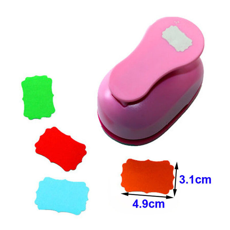 1pc 3" 2" 1.5" 1" Hole Punch Kid Child Paper Scrapbook Tags Cards Craft DIY Cutter Tool  Crafts Projects Bookmarks Puncher