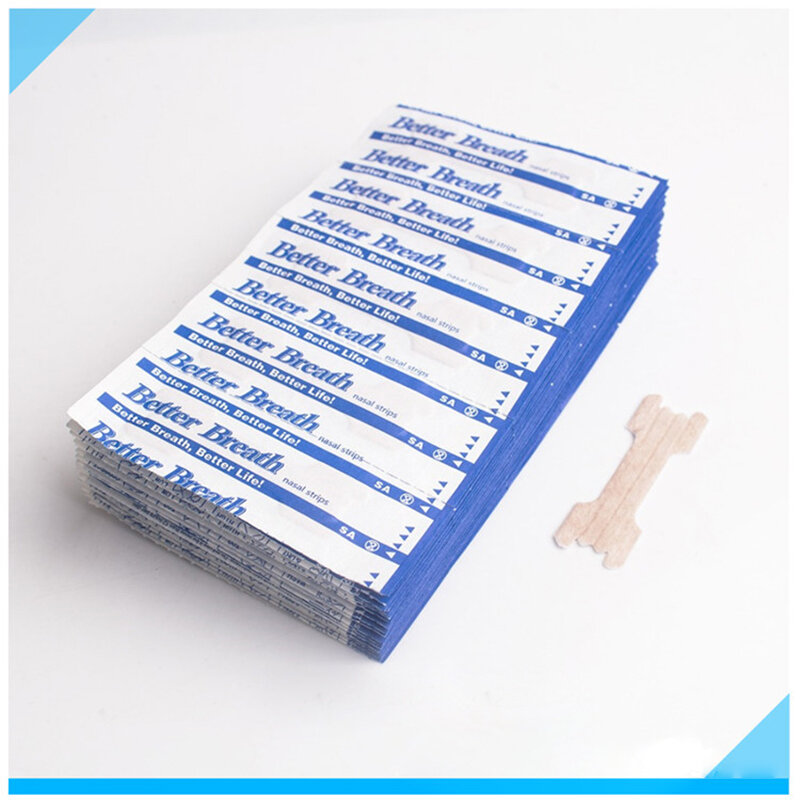 100Pcs Anti Snore Nasal Strips Improve Sleeping Anti-snoring Nose Patch For Breath Better Good Sleeping Nose Patch Health Care