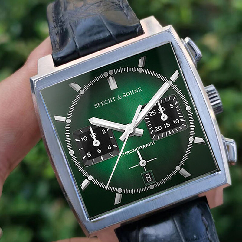 SPECHT & SONE-relógios impermeáveis para homens, marca de luxo, masculino Japão VK64 cronógrafo, relógio de pulso esportivo na moda, novo e quente, 2022