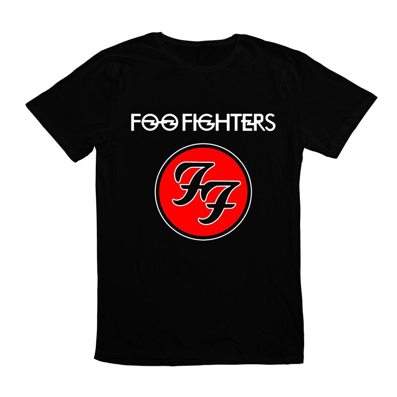 Мужская футболка рок-группы Memorabilia Fo Fighter American