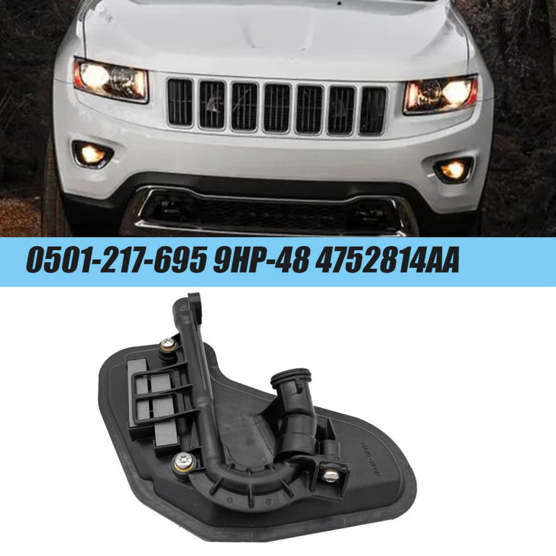 Filtro de óleo de transmissão automática para Jeep Cherokee 2013-2018 L4 2.0L 2.2L 2.4L V6 3.2L, 9HP-48 948TE 4752814AA