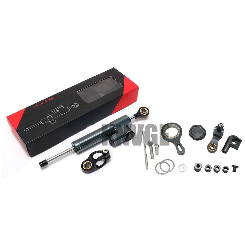 For YAMAHA YZF R1 02-17 YZF R6 06-20 Motorcycle Steering Damper Stabilizer Directional Dampers Mount Bracket Support Kit