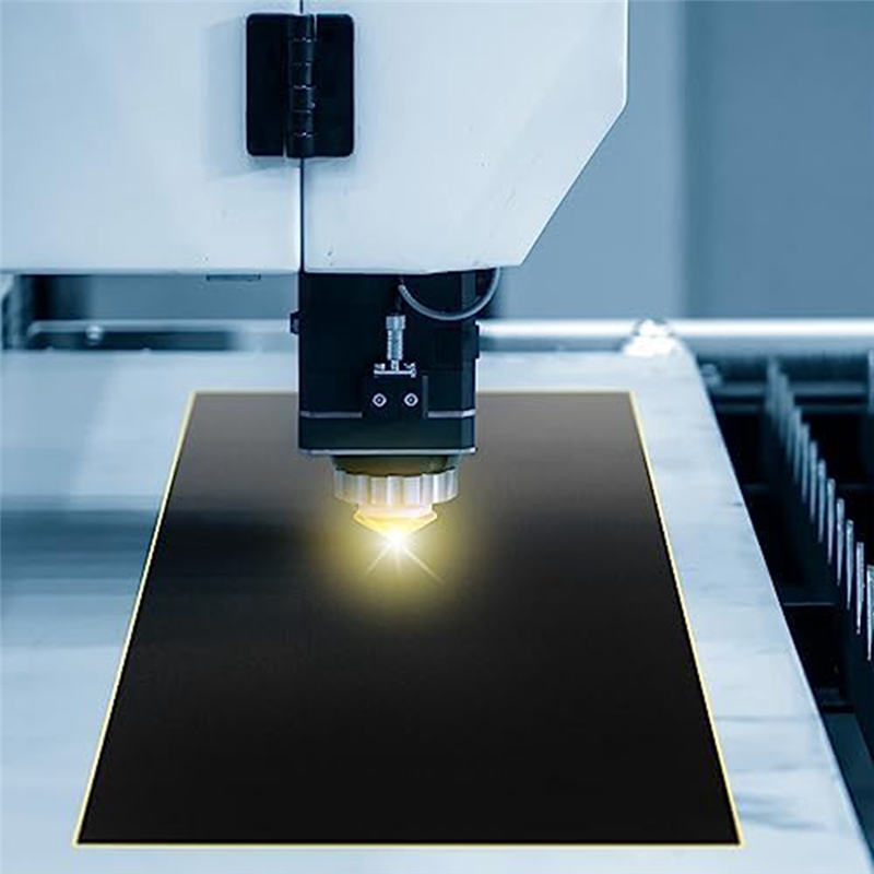 Black Laser Engraving Color Marking Paper, Adequado para Metal Glass Cerâmica, 39X27cm, 4 Pcs