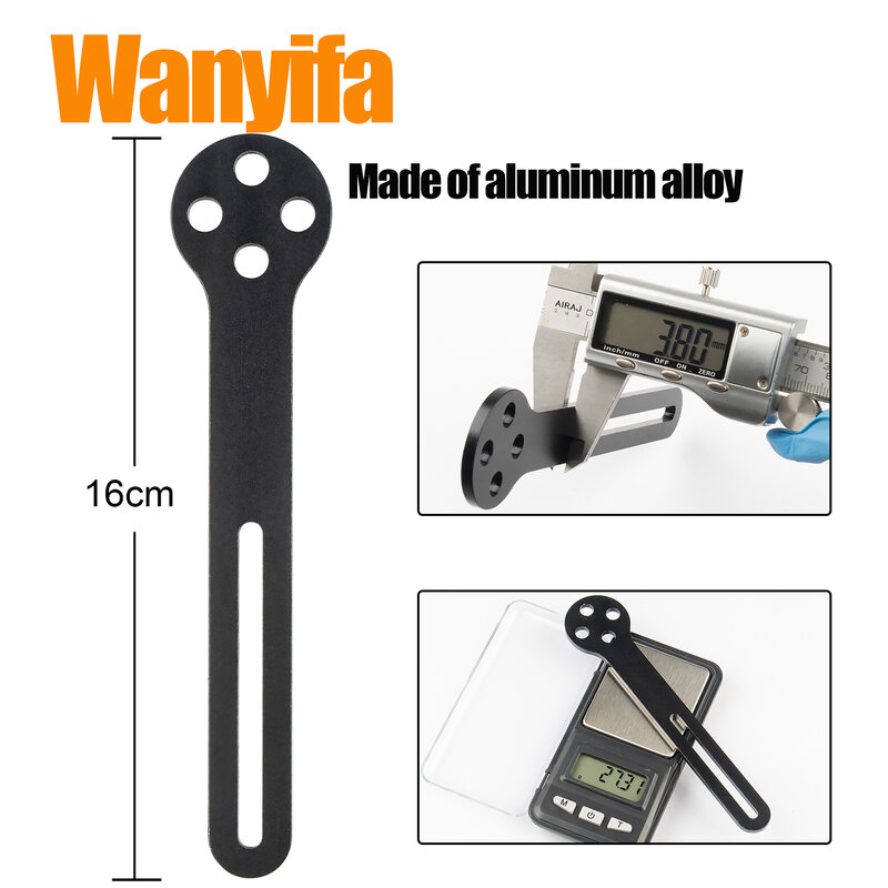 Wanyifa soporte para velocímetro de bicicleta, aleación de aluminio, accesorios para MTB