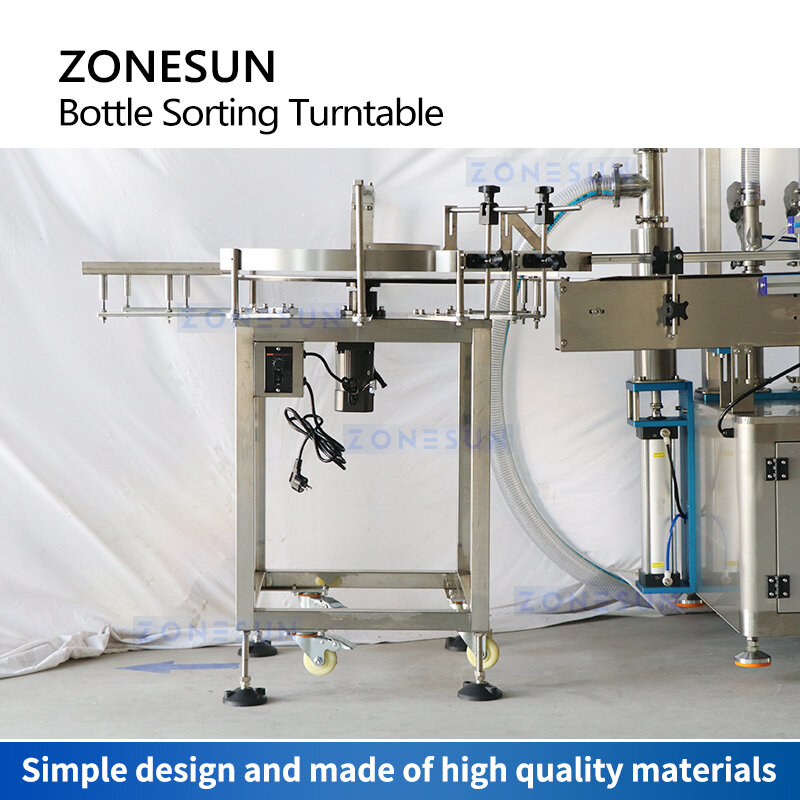 ZONESUN ZS-LP800N botol plastik PET, peralatan produksi Unscrambler botol dengan kecepatan tinggi