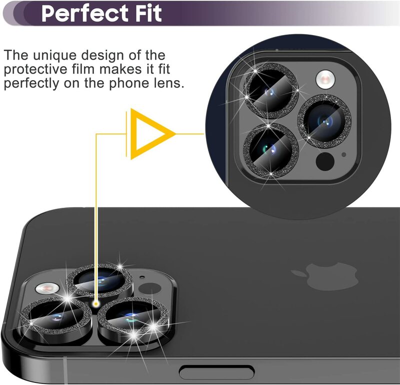 Металлическое Защитное стекло для iPhone 15Pro Max 14 13 12 Pro Max, Защитное стекло для объектива камеры для iPhone 12 13 Mini 14Plus 14Pro Max