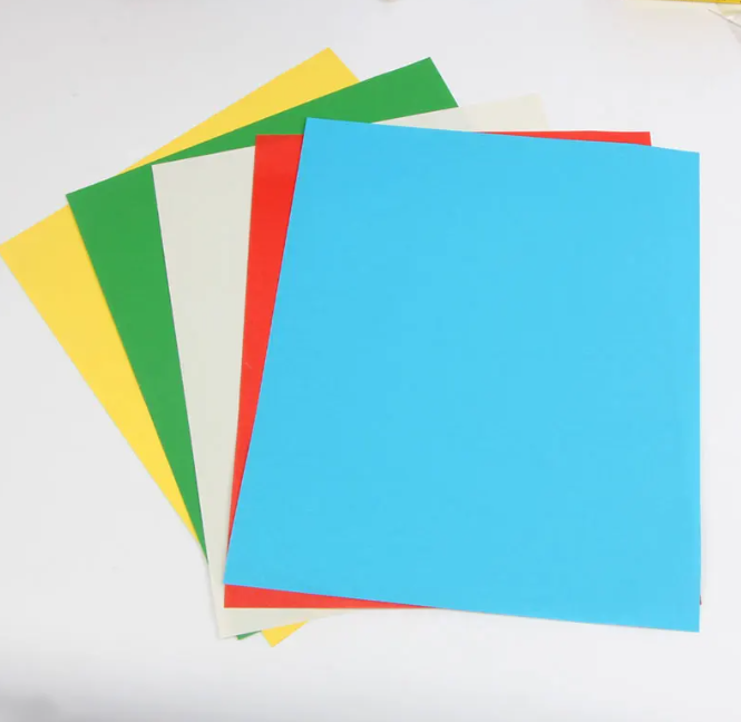 ورق تتبع من جانب واحد ملون للقماش ، ورق قماش للرسم بدون كربون ، 5 ألوان