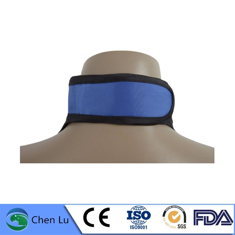 Adult use radiological protection thyroid collar X-ray machine nuclear radiation protective 0.35mmpb lead rubber collar