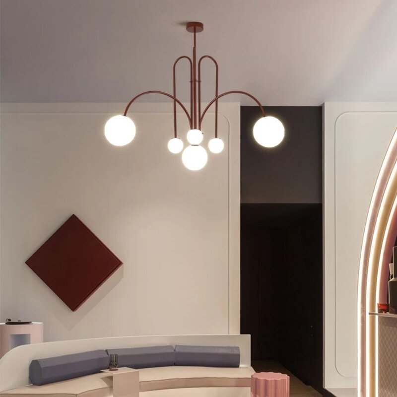 Plafonnier LED Suspendu poumons, Luminaire Décoratif de Plafond, Idéal pour un Salon, une Chambre à Coucher, une Boutique ou un Restaurant