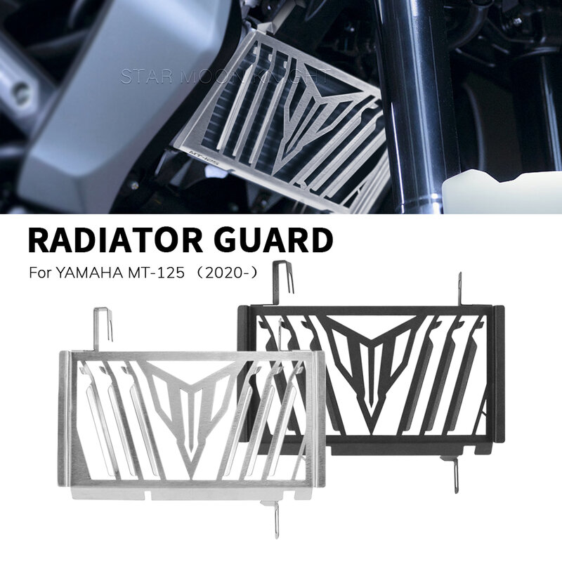 Penutup pelindung perlindungan kisi-kisi Radiator, aksesori sepeda motor baru untuk YAMAHA MT-125 MT125 MT 125 2020 2021 2022 2023-