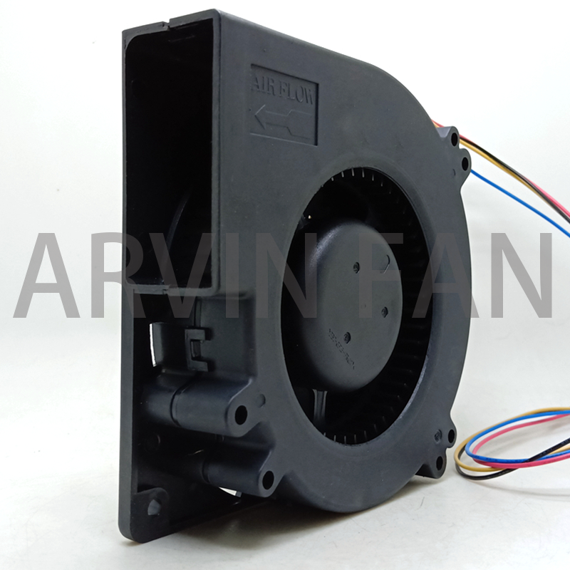 Blower Turbine,BFB1212HH Electronics 12cm Cooler,Double Ball Bearing PWM 12032 12V Cooling Fan