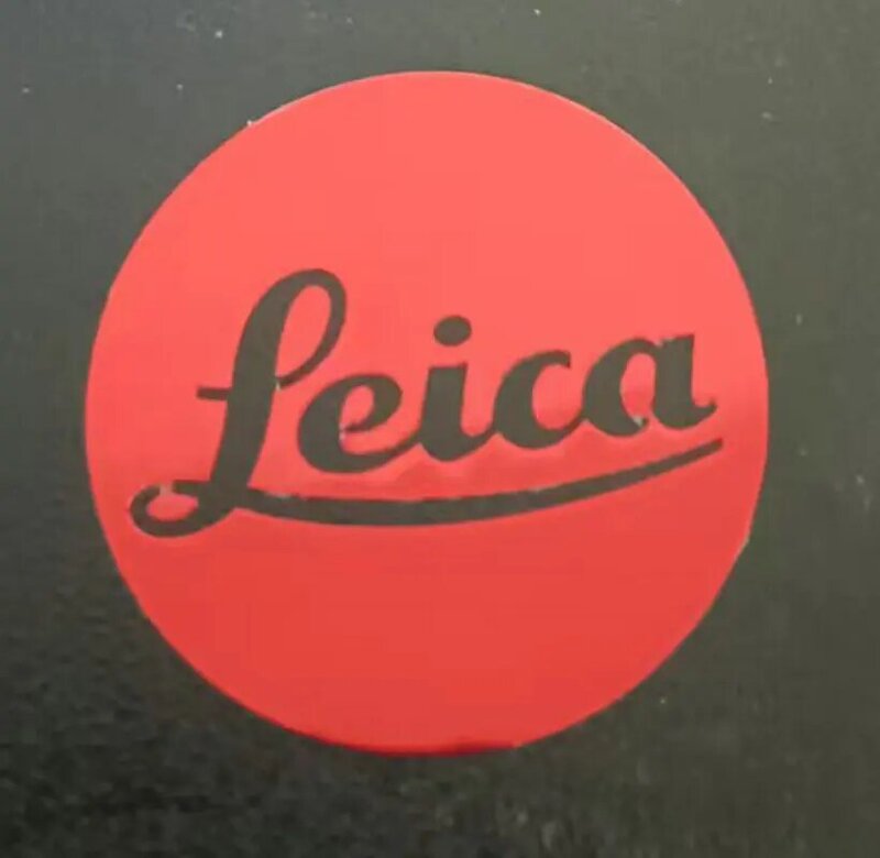 Leica logo Leica sticker Coke logo metal sticker logo logo mobile phone sticker camera sticker decorative metal sticker