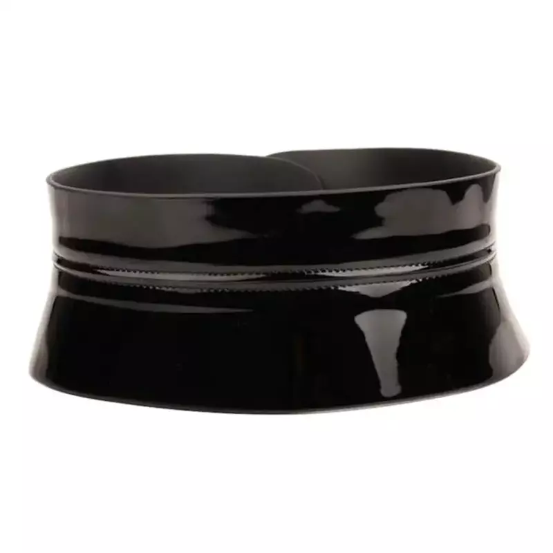 Pardessus décoratif en cuir pour femme, ceinture rétro décontractée, ceinture de type environnement noir, ceinture de mode, nouveau design pour femme, FCO222, 2024