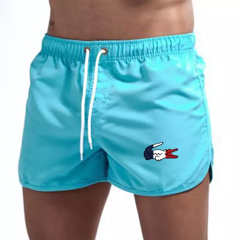 Summer Men Sports Running Shorts Training Soccer Tennis Workout GYM breathable Quick Dry Outdoor Jogging Men Elastic Shorts