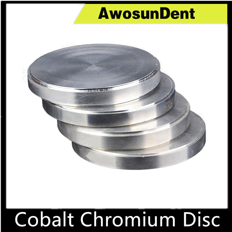 98*18mm cobalto cromo em branco cocr disco dental cadcam sistema disco moagem bloco de metal