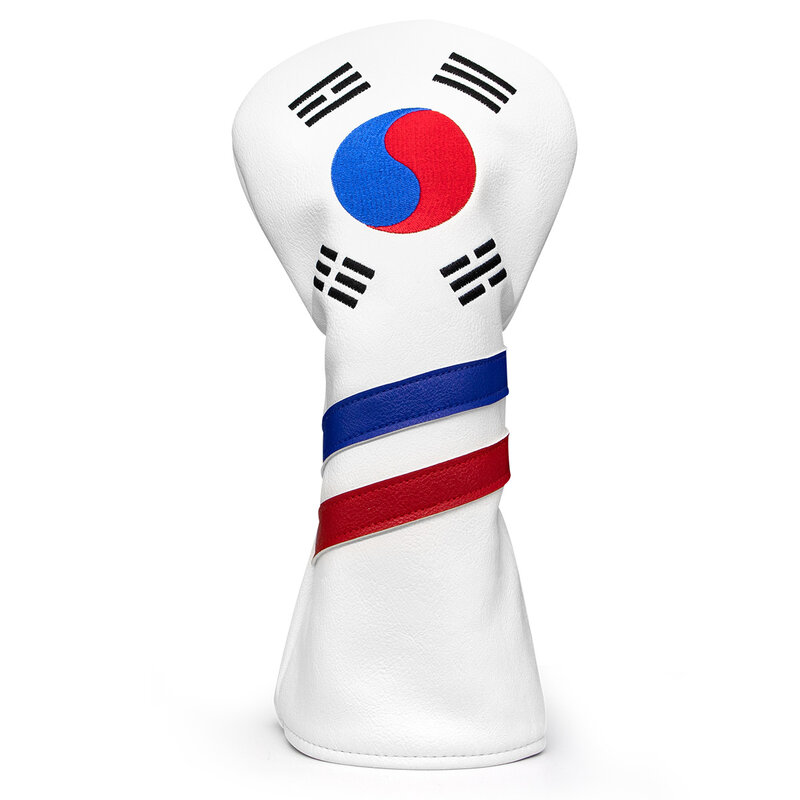 Golf Head Set Ferro Madeira Set, Putter Set, coreano patriotismo Estilo Posicionamento Vara Set
