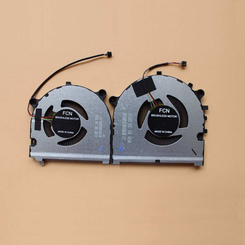 New Original Laptop CPU GPU Cooling Fan For Lenovo ThinkBook 14s-IML 14s-IWL S540-14IWL Cooler FL05 FLDU 5V 0.5A