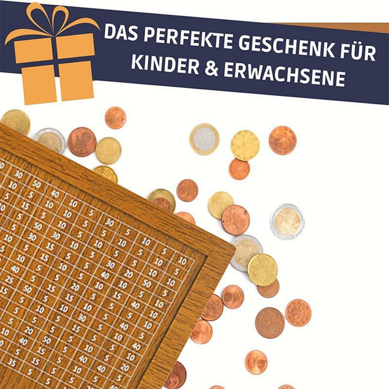 Skarbonka skarbonka 2000/3000/5000/10000 Euro skarbonka na prezent dla dzieci wielokrotnego użytku skarbonka z licznikiem oszczędności