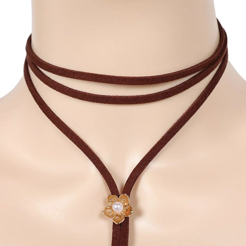 Collar de Cosplay de Aerith para mujer adulta, accesorios de disfraz de fantasía Final, joyería para el cuello, accesorios de fantasía