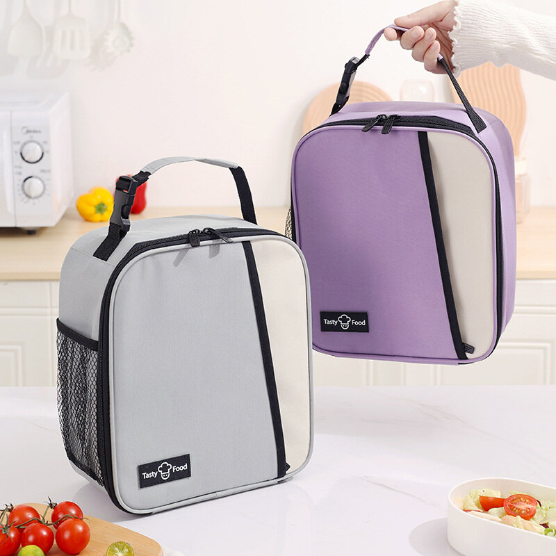 Ourdoor tas berkemah portabel termal, tas Tote Bag piknik tahan air wadah makanan kerja terisolasi pendingin kapasitas besar