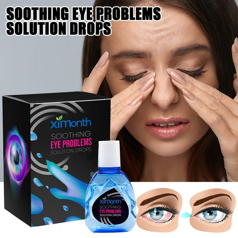 10ml pengobatan masalah mata solutidrops mata menenangkan tetesan baru lingkaran hitam kelelahan meningkatkan Reliev menghapus mata penglihatan B2P2