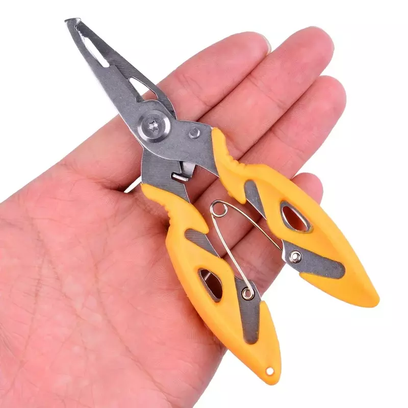 Multifunction Fishing Pliers Tools Accessories for Goods Winter Tackle Pliers Vise Knitting Flies Scissors Braid Set Fish Tongs
