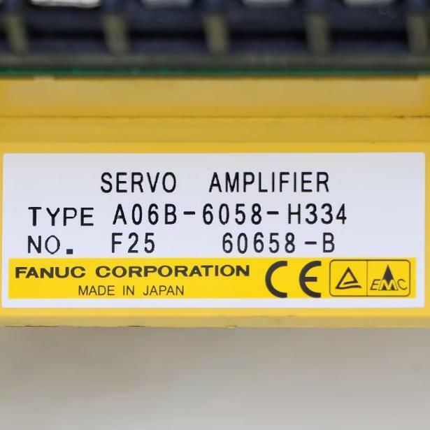 เซอร์โวไดรฟ์ Fanuc ตกแต่งใหม่ A06B-6058-H334ได้รับการทดสอบโอเค