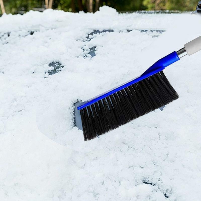 Raschietto per ghiaccio da neve spazzola per neve spazzola per la rimozione della pala veicolo per auto per la pulizia del parabrezza dell'auto strumento per raschiare lo strumento invernale per la casa