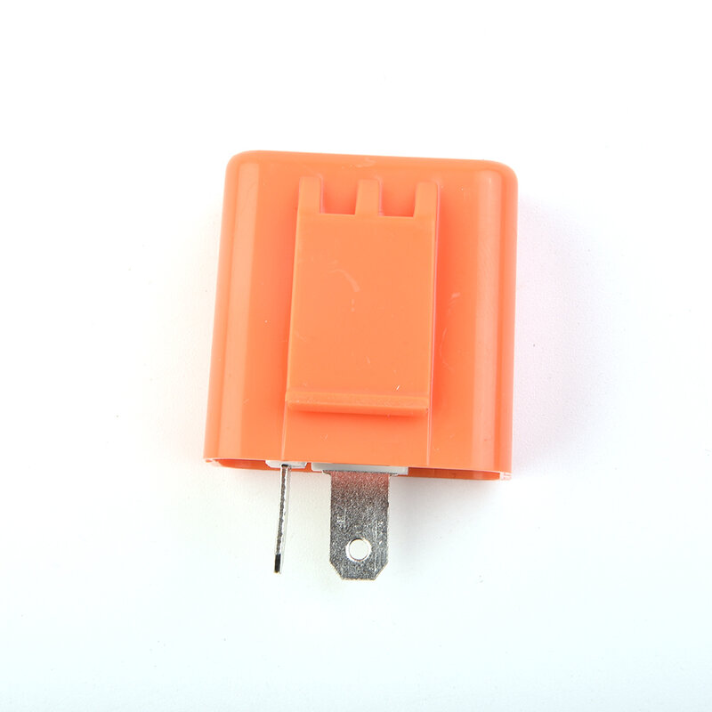 1pc Upgrade Your Motorcycle's LED Signals With Our 2-Pin Flasher Relay – 12V With 50 To 200 Times/min Customizable Speed