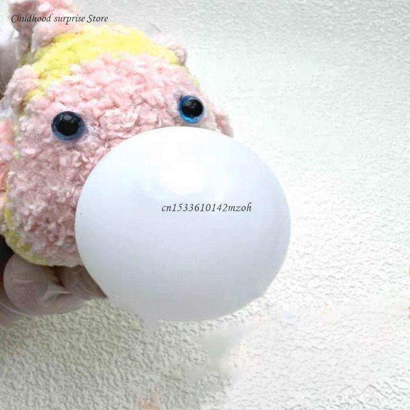 Wycisnąć Fidgets zabawka wewnętrzna kula EyePop Blow Bubble nowość TPR akcesoria do zabawek dla dorosłych Stress Relief DIY