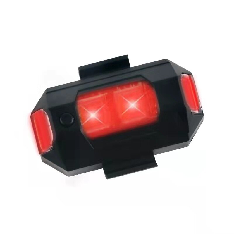 Luz LED de advertencia anticolisión para Dron teledirigido, luz de posición Flash, indicador de señal de giro para motocicleta, de 7 colores luz estroboscópica, nueva