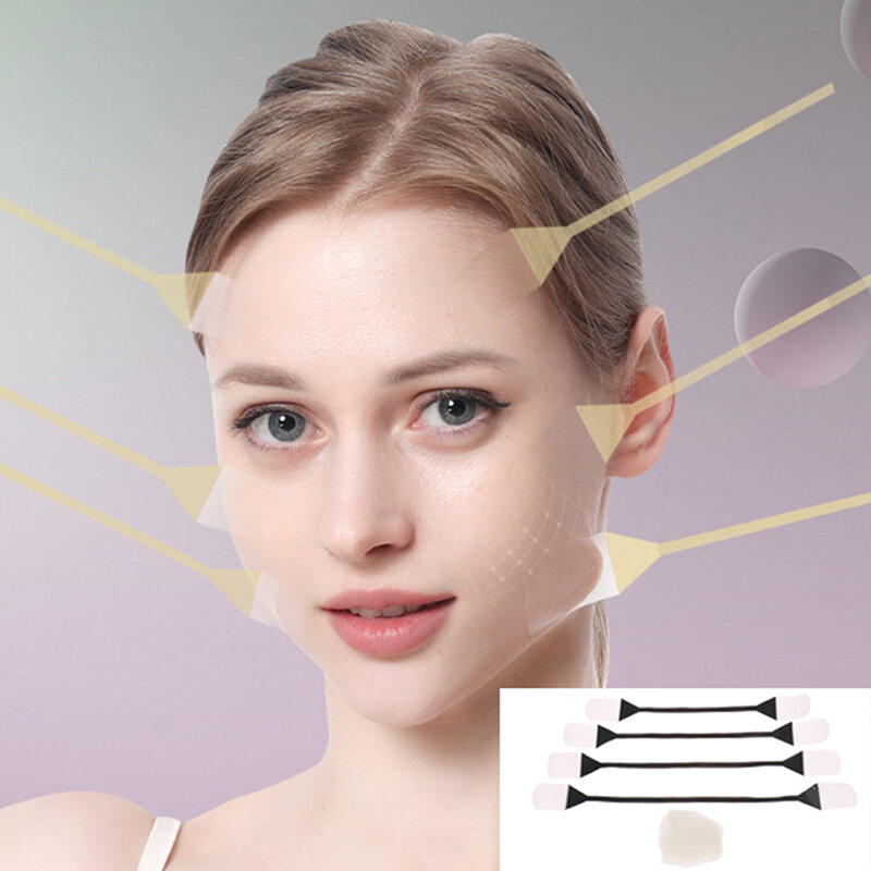 Invisible Face Stickers Neck Eye Lifter Sticker Anti Aging Patch Facial Slimming Tape Wrinkle Removal Sticker Face Lift Tape