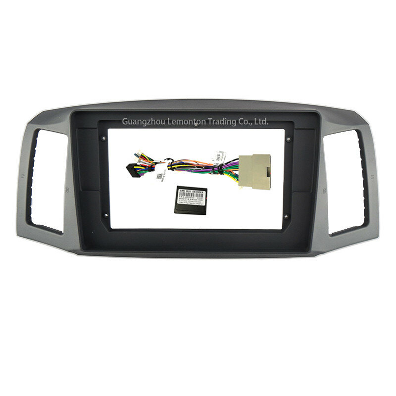 10.1-Inch 2din Autoradio Dashboard Voor Jeep Grand CHEROKEE2004-2007 Stereo Panel, voor Teyes Auto Panel Met Dual Din Cd Dvd Frame